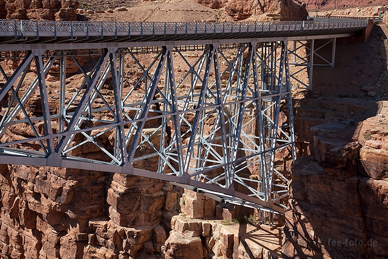 Teil der Navajo-Colorado-Bridge